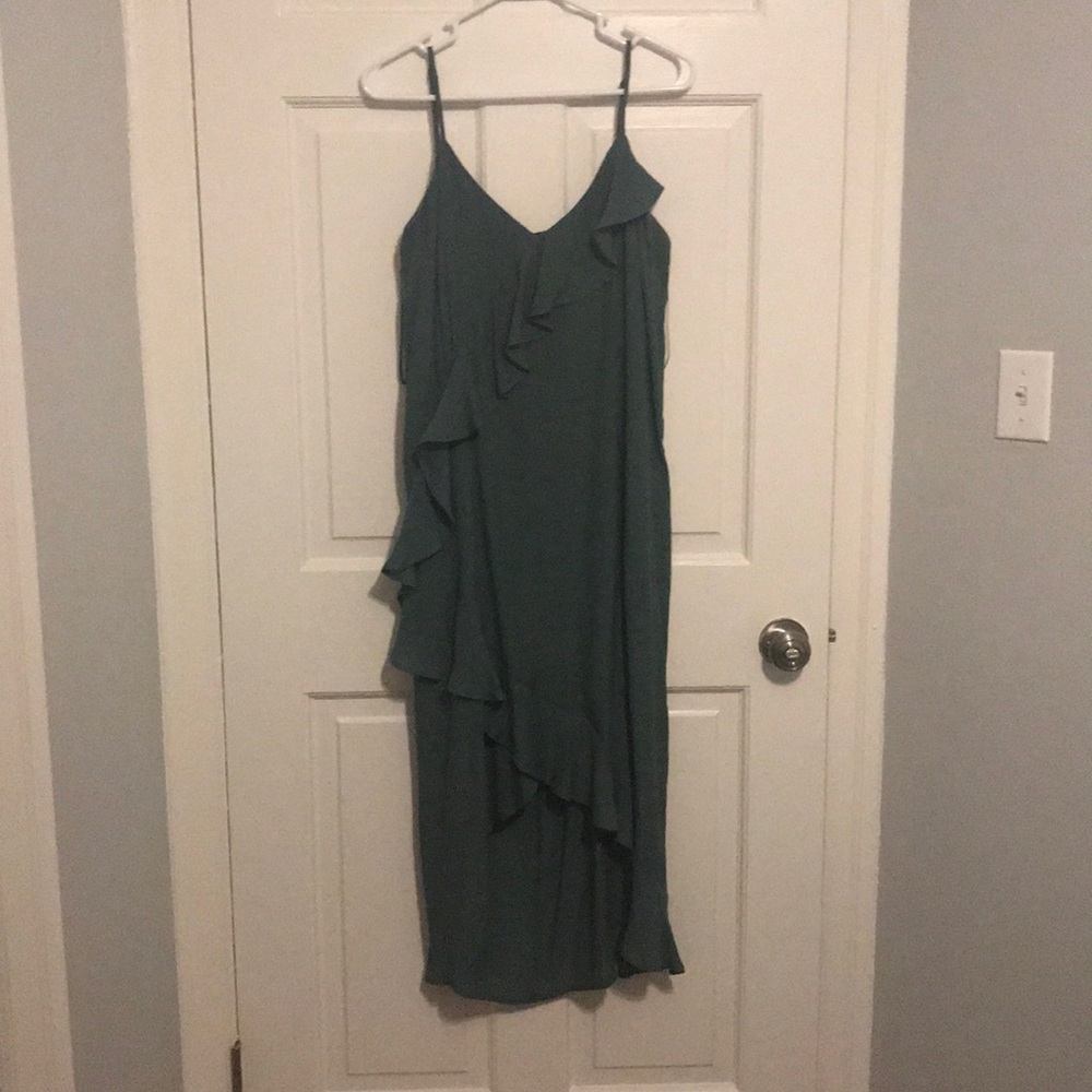 Teal Midi Dress